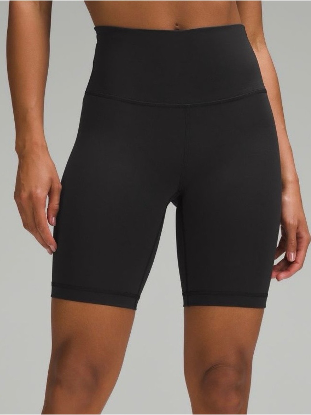 Lululemon Wunder train  High-Rise Black Bike Shorts